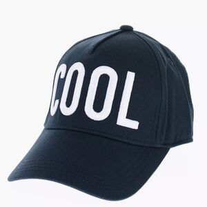 NEW NWT $160 Dsquared2 cool Kids Logo Embroidered Baseball Cap hat size II kids